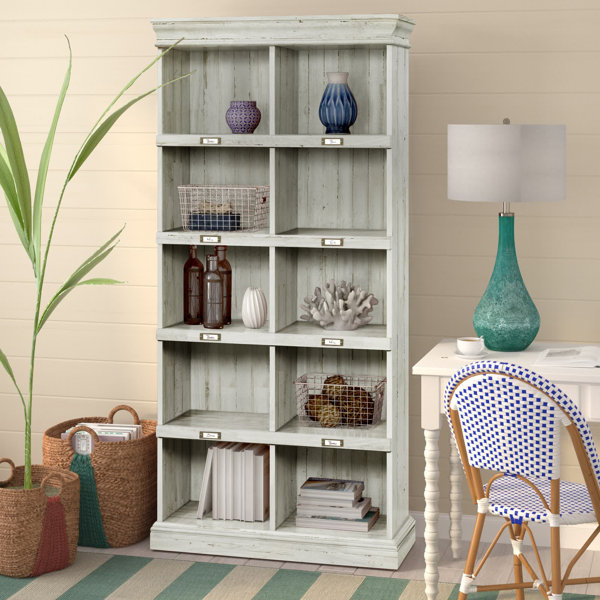 Gracie Oaks Evanjames 75'' H x 35.5'' W Standard Bookcase & Reviews Wayfair Canada